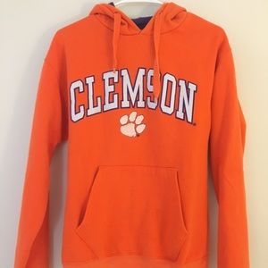Orange Clemson (University) hoodie